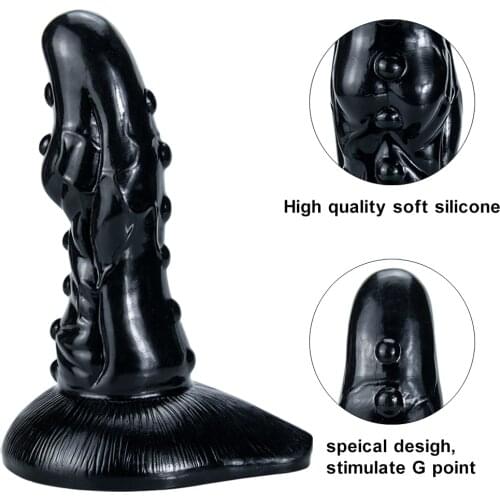 Soft Weird Silicone Dildo Sexshop Adult Sextoy For Couples Sucker Penis G-point Dick Masturbation Gode Sodomie Juguetes Eroticos