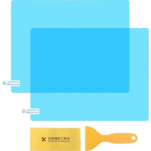 2Pcs Car Side Windows Mirror Rainproof Film Anti-Fog Clear Protective Sticker Anti-Scratch Waterproof Window Film for Car Mirror