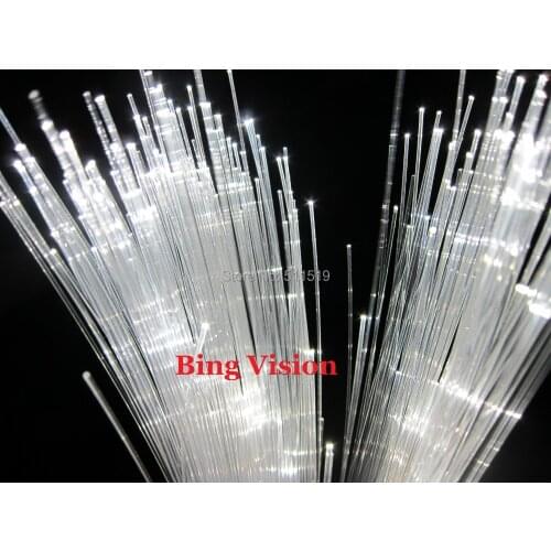Plastic optical fiber cable ,0.75mm 2700m /roll end glow fiber for DIY optic light and star ceiling kit