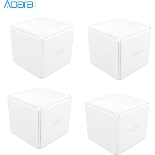 Aqara Cube Controller Zigbee Version Controlled By Six Actions Works With Xiaomi Mijia Gateway For Smart Home Kits White