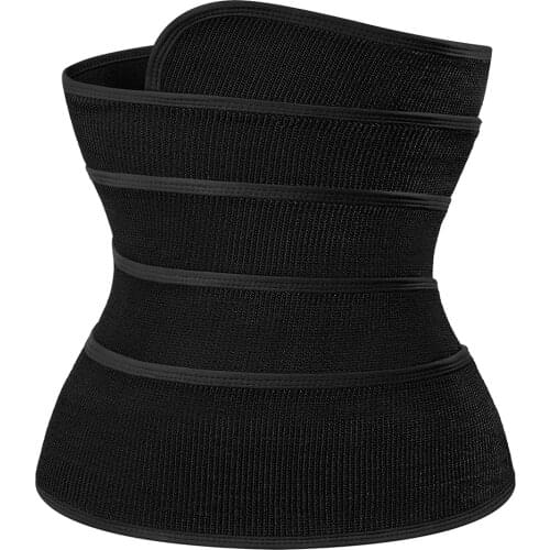 Sauna Sweat Belt for Losing Weight Slimming Belt Belly Sheath Tummy Trimmer Waist Trainer Body Shaper Corset Shapewear Women