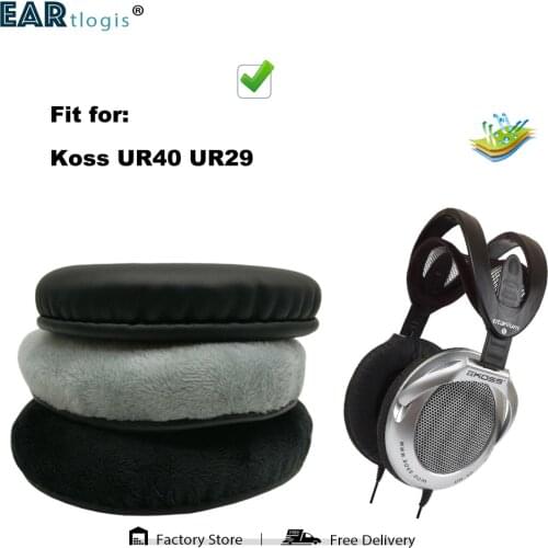 Replacement Ear Pads for Koss UR40 UR29 UR 40 29 UR-40 UR-29 Headset Parts Leather Cushion Velvet Earmuff Earphone Sleeve Cover