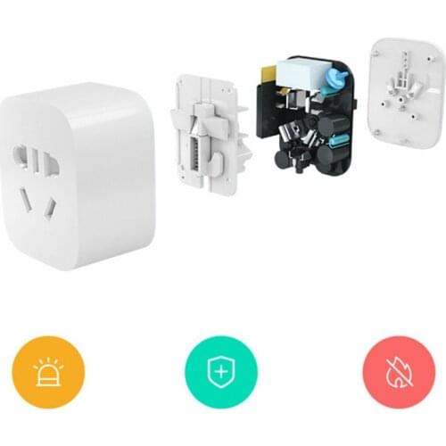 100% Original Xiaomi Smart Home Socket Plug Bacic Bluetooth Gateway Version Wireless Remote Socket Adaptor Power For Smart Home