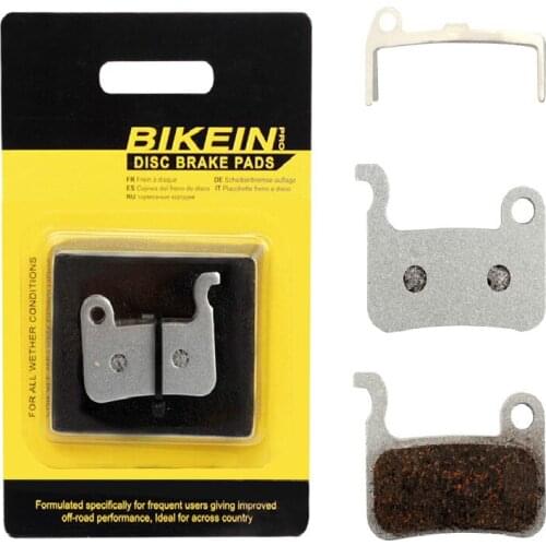 2 Pairs Silver MTB Resin Brake Pads For Shimano Deore M595 M596 SLX M665 XT M775/776 XT/R M975 M966 M965 Bike Brake Pads