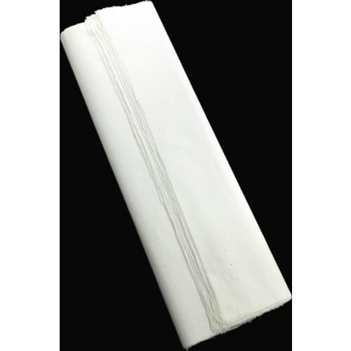 50 Sheets Calligraphy Rice Paper Papel Arroz Chinese Regular Script Writing Half-Ripe Xuan Paper Chinese Painting Xuan Paper