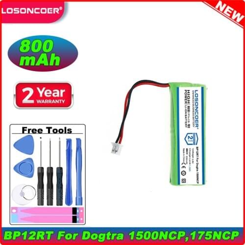 LOSONCOER BP12RT Battery For Dogtra 1500NCP 175NCP Transmitter 1900NCP 1902NCP 200NCP 202NCP 280NCP 282NCP 7000M