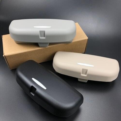 Car Accessories Sun visor Glasses Case For Peugeot 107 108 206 207 208 301 307 308 407 408 508 2008 3008 4008 5008 Exalt