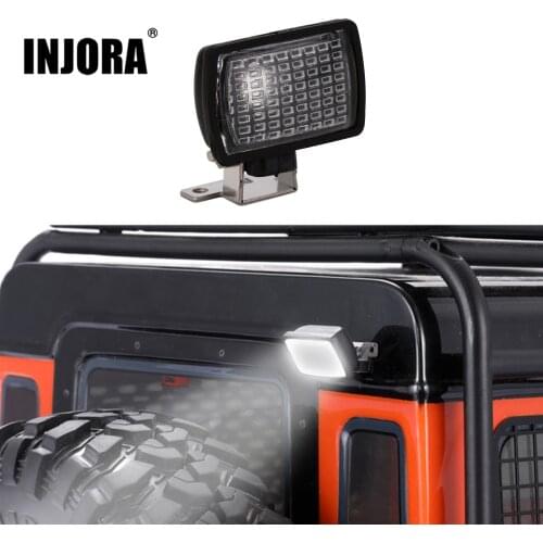 INJORA RC Car LED Light Rear Spotlight for 1/10 RC Crawler Traxxas TRX4 TRX6 Axial SCX10 90046 SCX10 III AXI03007