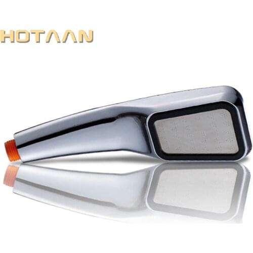 Free Shipping Pressurized Water Saving Shower Head ABS With Chrome Plated Bathroom Hand Shower Water Booster Showerhead YT-5109