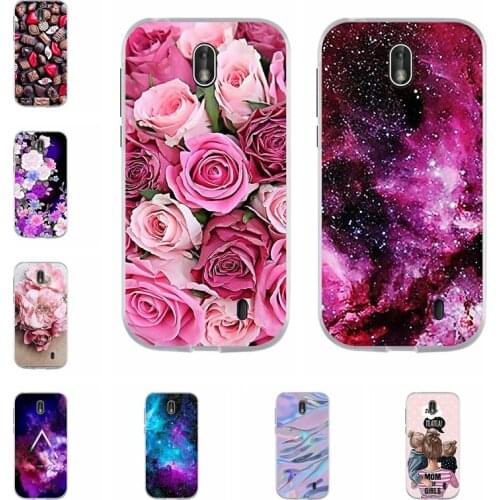 Case For 4.5" Nokia 1 Nokia1 Cover Soft Silicone TPU Back Bumper Shell Cover For Nokia 1 TA-1047 TA-1060 TA-1056 TA-1079 TA-1066