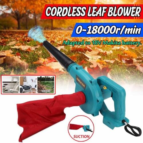 For 18V Makita Li-ion Battery Cordless Electric Air Blower & Suction Handheld Leaf Computer Dust Collector Cleaner Power Tool