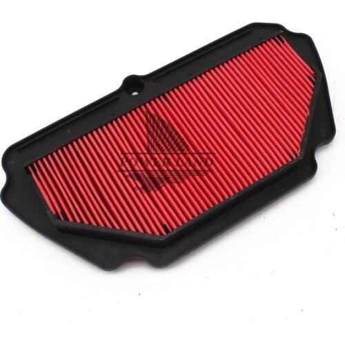 Red 1pcs Motorcycle Replacement Air Filter System Intake Cleaner For Kawasaki Ninja ZX-6R 636 ZX6R ZX636 2009-2013