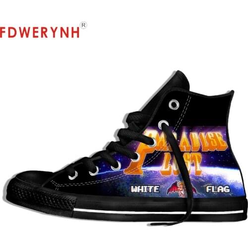 Men Casual Sneakers Shoes Style Design Paradise Lost Draconian Times 3D Patterns Customized Color Leisures Platform Shoe