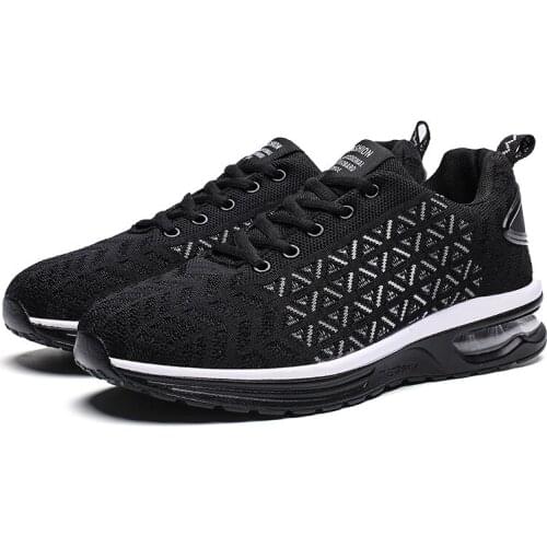 Men Casual Shoes Mens Shoes Size 45 Shoes Sneakers Sport Training Shoes Air Cushion Net Shoes New Fashion Student Shoes