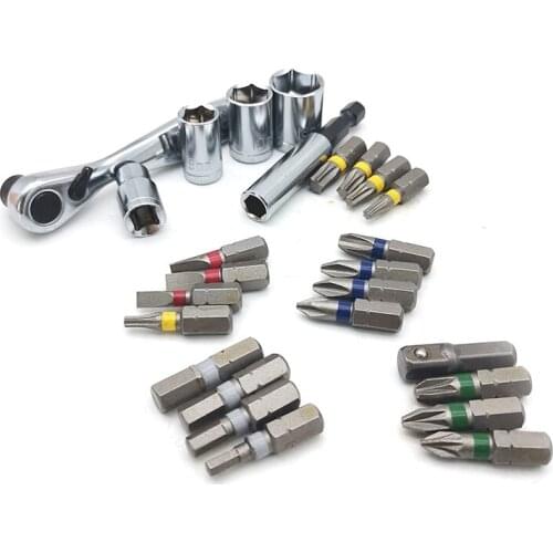 26 Pcs Motorcycle Set Screwdriver with small ratchet tool For BMW R1200GS GSA R1250GS F750GS F850GS Adventure