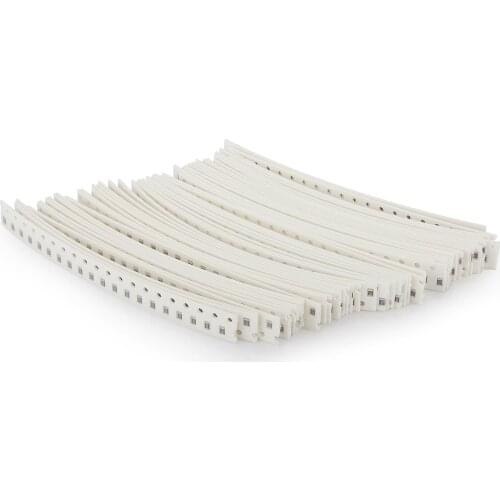 1000 Pcs SMD SMT0805 (1R-2.7K) 50 Values Resistor Assortment Kit PCB Surface Mounting Chip Resistor Kit Set for DIY& Experiments