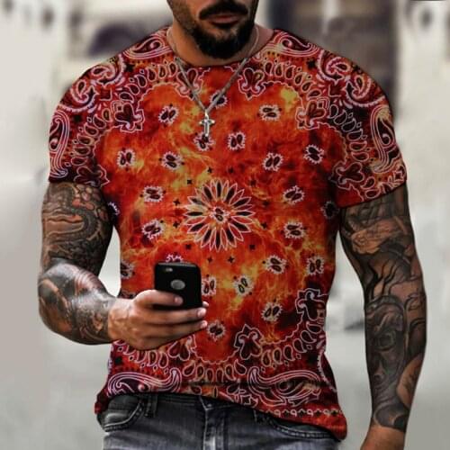 2021 new 3D printed skull pattern best-selling trendy mens and womens fashion street T-shirts