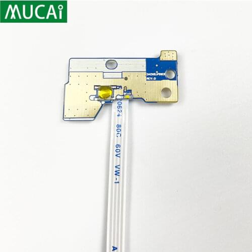 Original For HP ProBook 455 G4 450 G4 laptop Power Button Board with Cable Repairing Accessories DA0X83PB6D0
