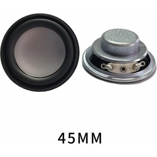 45mm Full Range Speaker Stereo Loudspeaker, 4 Ohm 3W 16 Core PU Edge, 1.75 Inch Bluetooth-compatible Smart Lighting Speaker