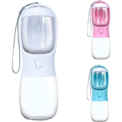 Pet Dog Drinking Water Feeder 300ML Portable Outdoor Dog Water Bottle Puppy Fountains Pets Drinkware Supplies