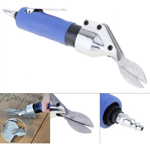 Portable 2500RPM Straight Pneumatic Air Scissors Stainless Steel Scissors with Bayonet Quick Connector for PVC Pipe Iron Net
