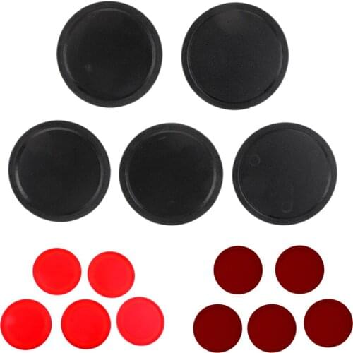 5 Pieces Air Hockey Table Replacement Pucks For Full Size Air Hockey Tables Standard Air Hockey Pucks Accessories
