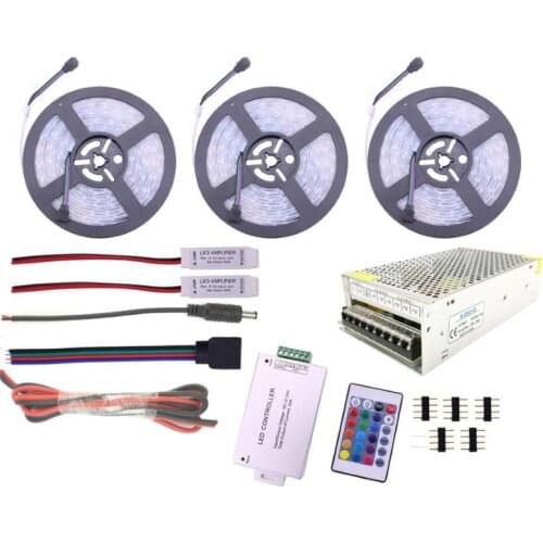 Outdoor Waterproof IP67 LED RGB Strip Lamp SMD 5050 60L/M Exterior Garden Street Yard Light Flex Ruban 5 M 10M 15M 20M