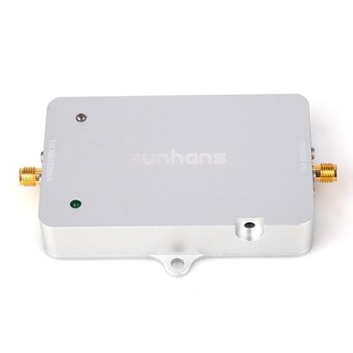WiFi booster signal Sunhans 4W wireless signal booster kit with 6dbi antenna for UAV RC IP cameras extend wifi signal range