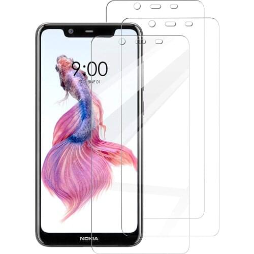 Tempered Glass For Nokia 5.1 plus Screen Protector 9H Toughened Glass Phone For Nokia 5.1plus Protective Film