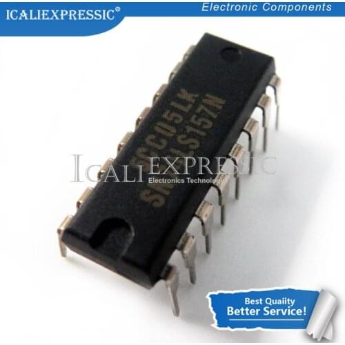 10PCS SN74LS157N DIP-16 HD74LS157P DIP16 74LS157 DIP SN74LS157 In Stock