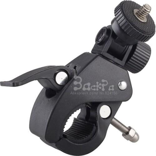 50PCS Mini DV Digital Camera Handlebar Clamp Mount G7X RX100 G1X Mark II HX50 265 HS G16 G12 SX600 Bike Bicycle Motorcycle