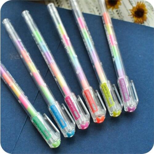 6 In 1 1pcs Multicolor Gouache Pen Drawing Toys Book Coloring Book Doodle Pen Painting Drawing Board Kids Toys Birthday Gift