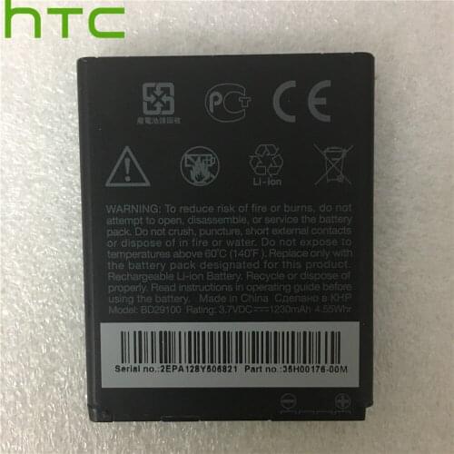 HTC Original Replacement Phone Battery For HTC G13 A510c A510e T9292 T9295 Explorer HD3 HD7 PG76100 BD29100