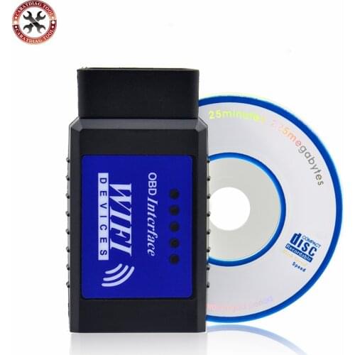 2018 Latest Version ELM327 WIFI OBD2 / OBDII Auto Diagnostic Scanner Tool ELM 327 WiFi Diagnostic Tool