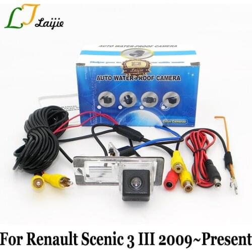 For Renault Grand Scenic 2 II 3 III 2003~2016 / HD CCD Night Vision With Power Relay Car Parking RearView Camera