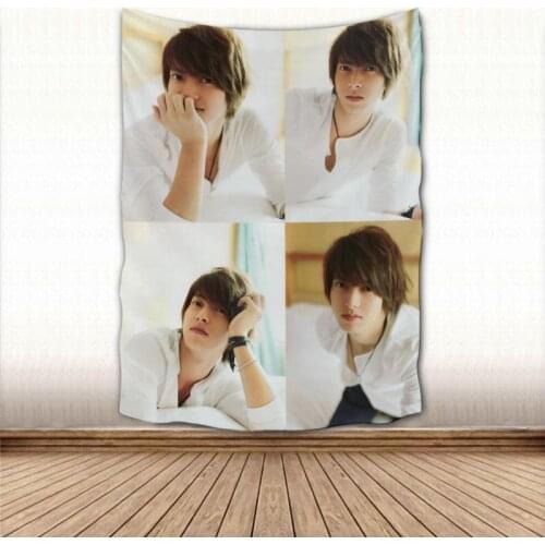 Yamashita Tomohisa Tapestry Wall Hanging Wall Fabric Tapestry Art Home Decoration Sleeping Pad Wall Carpets Dorm Decor