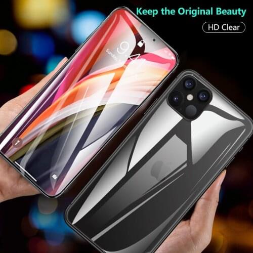 3D Curved Film For iPhone 12 Pro Max Screen Protector Full Cover Nano Hydrogel Film For iPhone 12 Mini Pro Not Tempered Glass