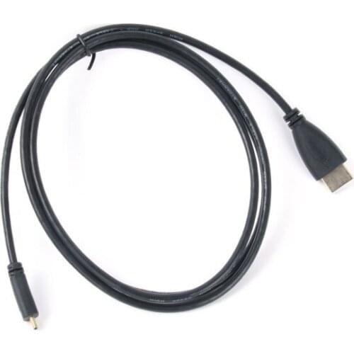 100pcs 1.5m 2m 3m Micro HDMI to HDMI Male Adapter Converter Cable for tablet pc tv 1080p 4K For XBOX 360