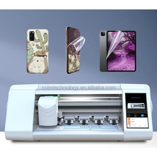 Film Cutting Machine for Tpu Screen Protector Phone/Tablet Protectors 3D Curved Edge Cut Automatic Screen Protector Cut Machine