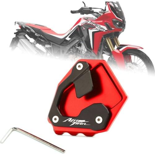 For Honda CRF1000L CRF 1000L Africa Twin 2016 2017 Brand New Kickstand Side Stand Extension Pad Enlarge Extension Support Plate