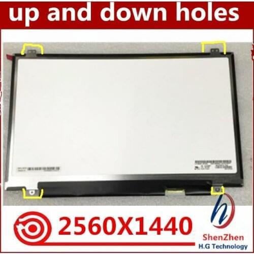 Original Brand LCD Screen LP140QH1 SPB1 LP140QH1 (SP)(B1) 2560*1440 (Non Touch) forThinkPad New X1 Carbon
