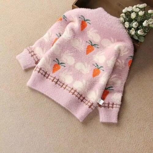 Long Sleeve Autumn Childrens Sweaters Warm Infant Girl Kids Sweater for Boys Girls Coat New Soft Baby Pullover Toddlers tops