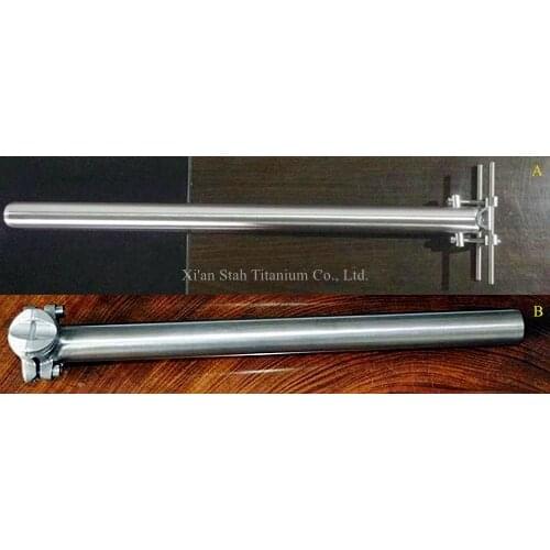 Titanium 6AL /4V Seat post Seatpost 34.9mm X 580mm / 600mm Glossy / Matte for Birdy