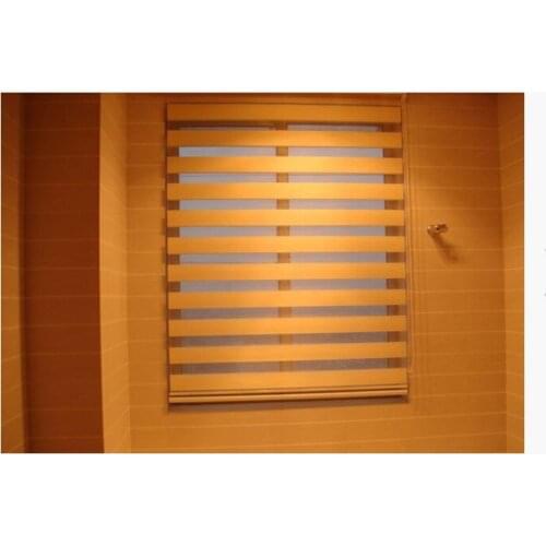Popular zebra blinds/double-layer roller blinds/ready made curtain/curtain fabric curtain window curtain