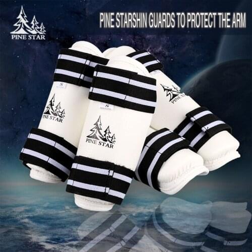 NEW PU leather adult kids taekwondo Muay thai boxing shin guards pads Karate arm Protector shank leg protectors