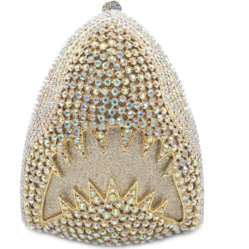 Lady Full Diamond Women Evening Bags Clutch Bag Luxury Crystal Shoulder Party Prom Clutches Bags Purses For Wedding Party prom