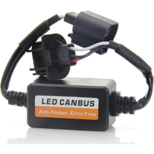 1PC H1 H4 H7 9005/9006/9012 Car Load Resistor Error Canceller Auto LED Light Bulb Decoder Canbus Free Wiring Canceller Decoder