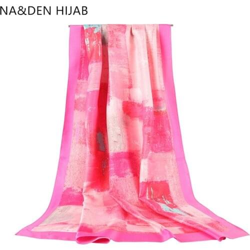 1pcs NEW Islamic bandana Long muffler Muslim hijab Viscose Elegant new shalws Geometric scarves Hi-Q ladies wraps Winter scarf