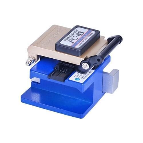 4PCS/Lot FC-6S FTTX FTTH Easy Splicer Fiber Optic Fusion Splicer Cleaver Automatic Focus Function