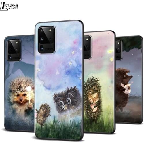 Hedgehog in the Fog For Samsung Galaxy S20 FE Ultra Plus Note 10 Lite A01 A11 A21 A31 A41 A42 A51 A71 A91 Phone Case